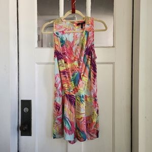 BCBGMAXAZRIA Sleeveless Romper, Sz S